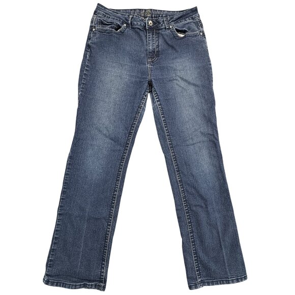 Euro Ethyl P471 Lace Hem Jeans